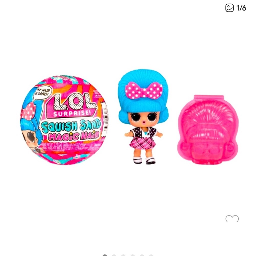 L.O.L. Surprise! Squish Sand Magic Hair‎ Tots with Collectible Doll